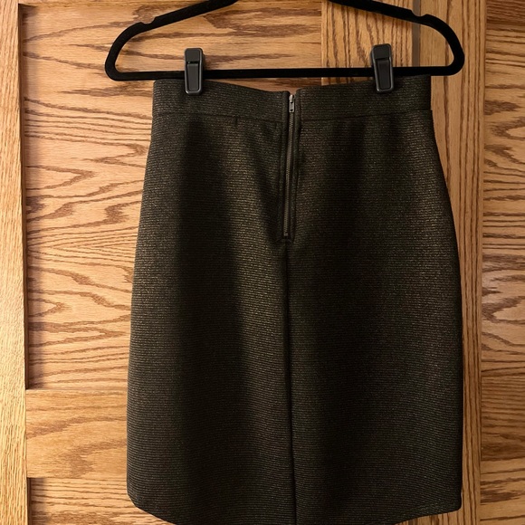 Women’s Medium Skirt by Material Girl, Brown and Black with subtle gold shimmer - Picture 2 of 5